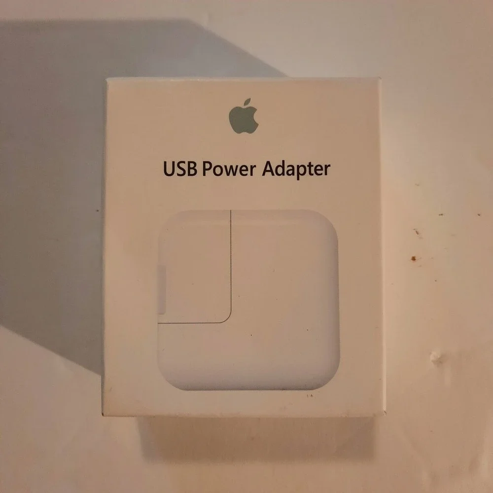 Genuine Apple 12W USB Power Adapter Charger (A1401) - Sealed in Box